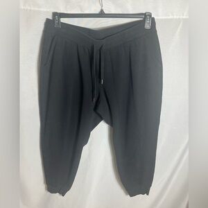 Old Navy High Rise Jogger Pants Black Women’s Size XL Casual Comfy Lounge